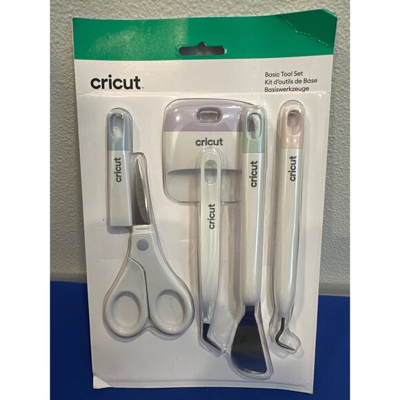 Cricut Basic Tool Set 5-Piece Precision Tool Kit for Crafting and DIYs New Vinyl - Picture 1 of 5